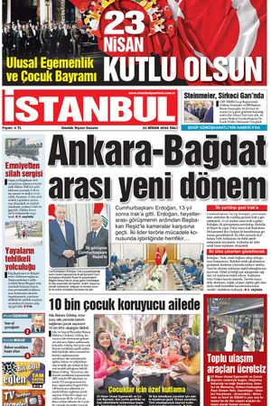 İstanbul Gazetesi - 23.04.2024