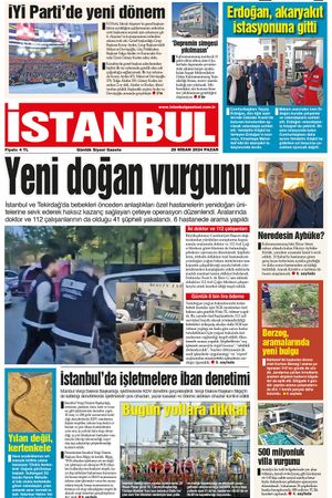 İstanbul Gazetesi - 28.04.2024