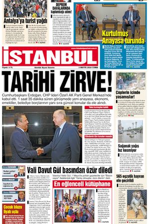 İstanbul Gazetesi - 03.05.2024