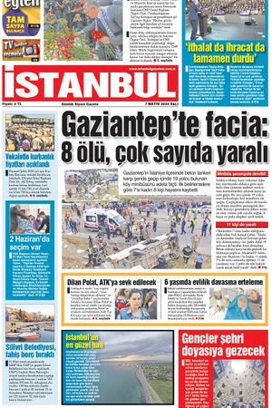 İstanbul Gazetesi - 07.05.2024