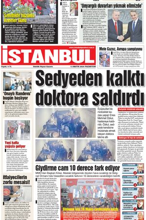 İstanbul Gazetesi - 13.05.2024