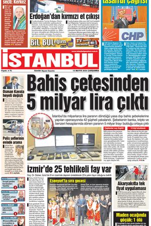 İstanbul Gazetesi - 15.05.2024