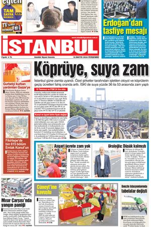İstanbul Gazetesi - 16.05.2024