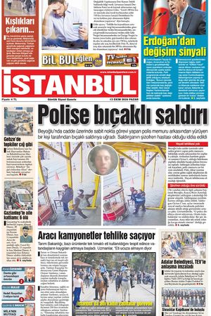 İstanbul Gazetesi - 13.10.2024