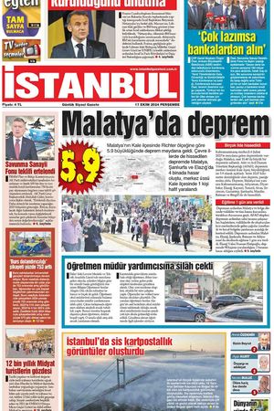 İstanbul Gazetesi - 17.10.2024