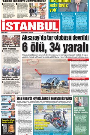 İstanbul Gazetesi - 19.10.2024