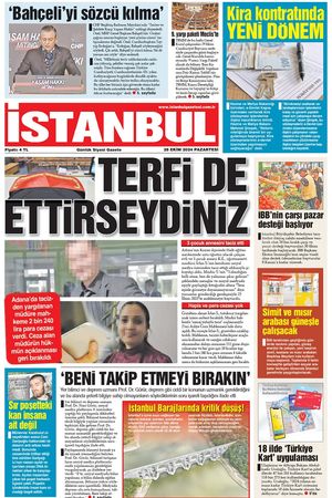 İstanbul Gazetesi - 28.10.2024