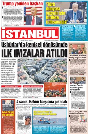 İstanbul Gazetesi - 07.11.2024