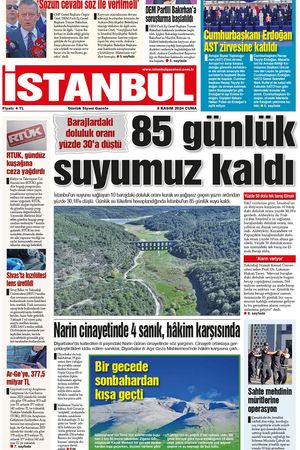 İstanbul Gazetesi - 08.11.2024