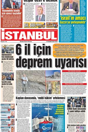 İstanbul Gazetesi - 12.11.2024