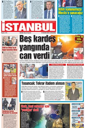 İstanbul Gazetesi - 13.11.2024