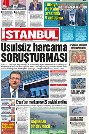 İstanbul Gazetesi - 15.11.2024