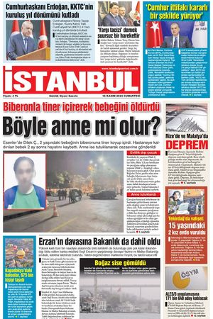 İstanbul Gazetesi - 16.11.2024