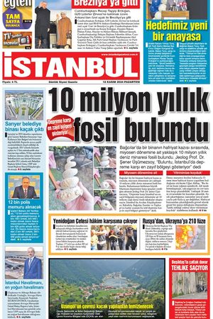 İstanbul Gazetesi - 18.11.2024