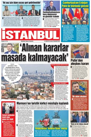İstanbul Gazetesi - 12.05.2025