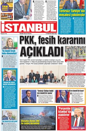İstanbul Gazetesi - 13.05.2025