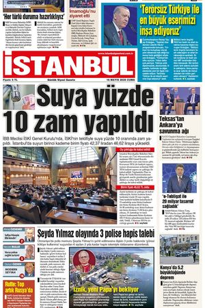 İstanbul Gazetesi - 16.05.2025