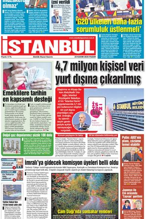 İstanbul Gazetesi - 23.11.2025