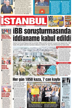 İstanbul Gazetesi - 26.11.2025