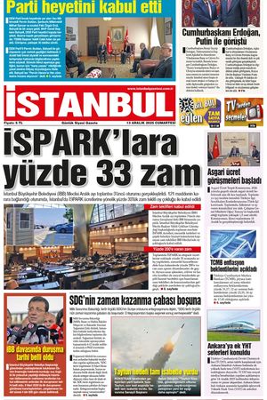 İstanbul Gazetesi - 13.12.2025