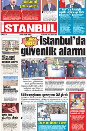 29.12.2025 tarihli 1. sayfa