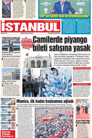 İstanbul Gazetesi - 16.12.2025