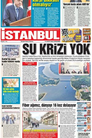 14.01.2026 tarihli 1. sayfa