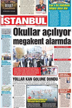 İstanbul Gazetesi - 02.02.2026