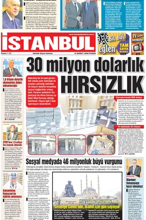 15.02.2026 tarihli 1. sayfa