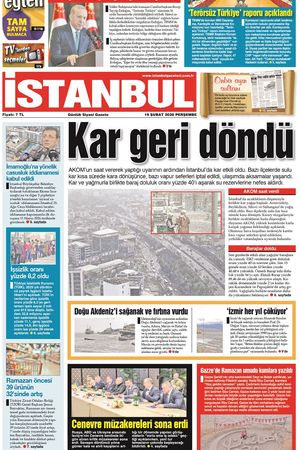 19.02.2026 tarihli 1. sayfa