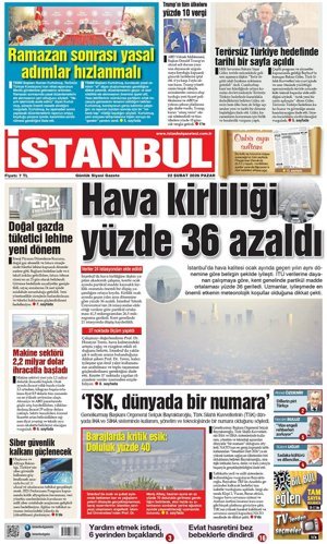 22.02.2026 tarihli 1. sayfa