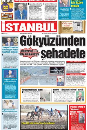 26.02.2026 tarihli 1. sayfa