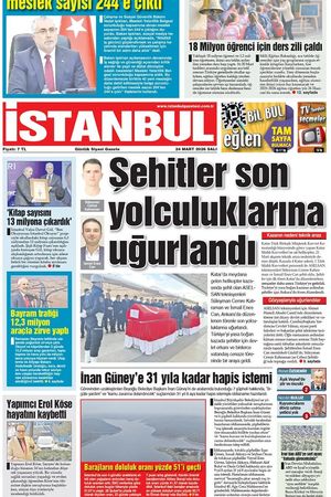 24.03.2026 tarihli 1. sayfa