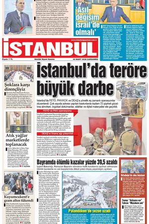 25.03.2026 tarihli 1. sayfa