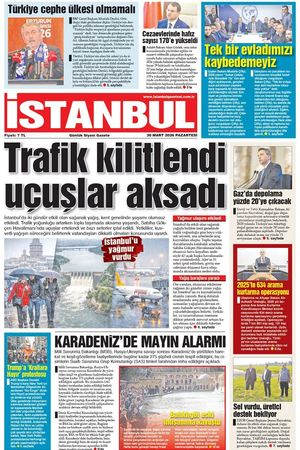 30.03.2026 tarihli 1. sayfa