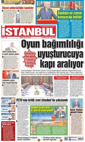 22.04.2026 tarihli 1. sayfa