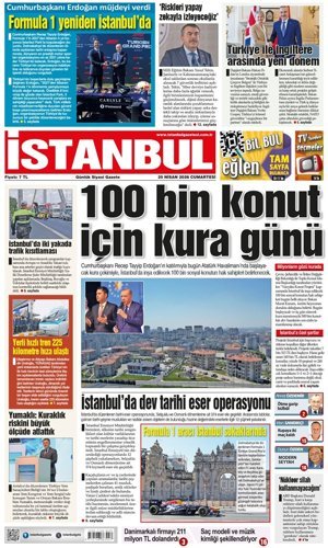 25.04.2026 tarihli 1. sayfa