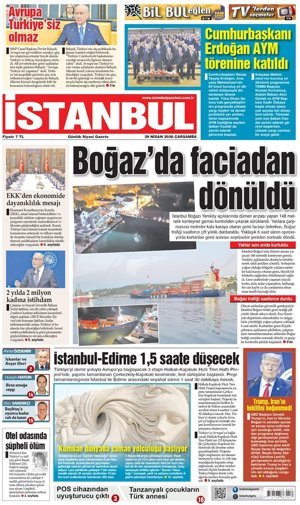 29.04.2026 tarihli 1. sayfa