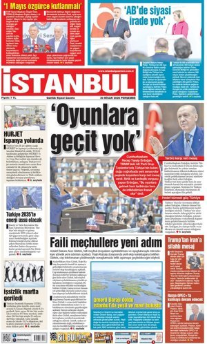 30.04.2026 tarihli 1. sayfa