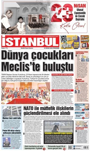 23.04.2026 tarihli 1. sayfa