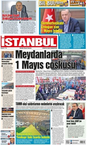 02.05.2026 tarihli 1. sayfa