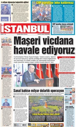 İstanbul Gazetesi - 07.05.2026