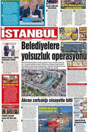 16.05.2026 tarihli 1. sayfa