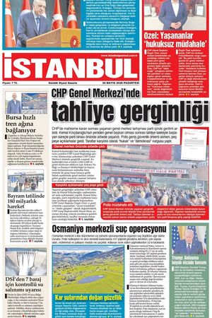 25.05.2026 tarihli 1. sayfa