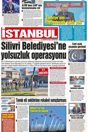 13.06.2026 tarihli 1. sayfa