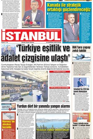 28.06.2026 tarihli 1. sayfa