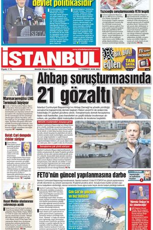 14.07.2026 tarihli 1. sayfa