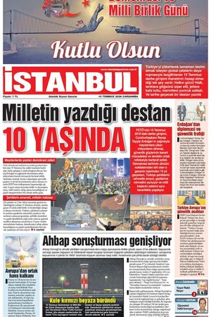 15.07.2026 tarihli 1. sayfa