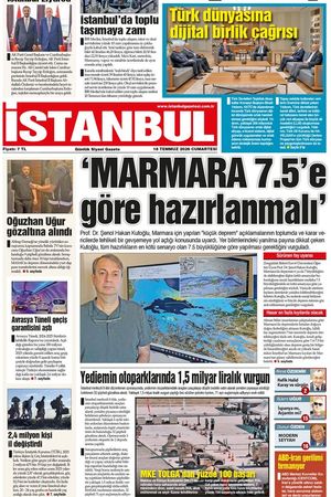 18.07.2026 tarihli 1. sayfa