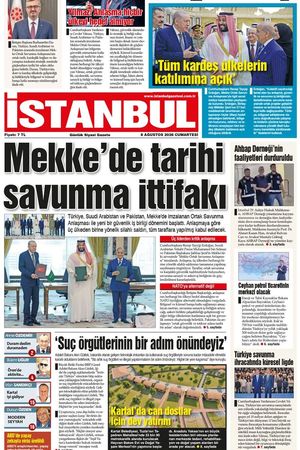 İstanbul Gazetesi - 08.08.2026
